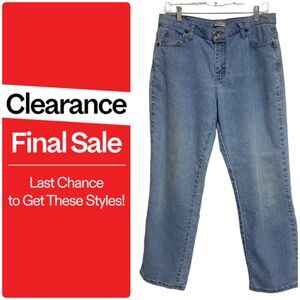 LEE Relaxed Straight Leg Light Wash Jeans Short Petite